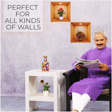 Pack of 4 - 3D Wall Stickers (3DWS1)