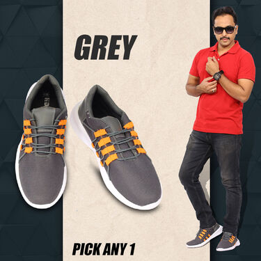 Pick Any 1 ComfyFit Trendy Sports Shoes with Free Sporty Watch & Sunglasses (SW74)