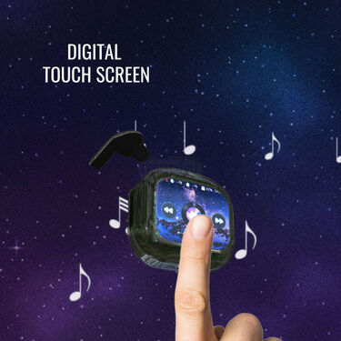 Smart Wireless Bluetooth Earpods With Digital Touch Screen (TWS57)