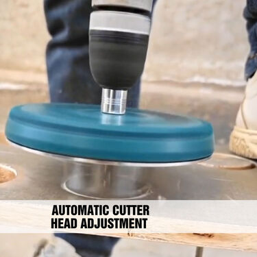 Adjustable Circular Punch Saw With 3 Tooth Blades For Carpenter Woodworker (HO4)