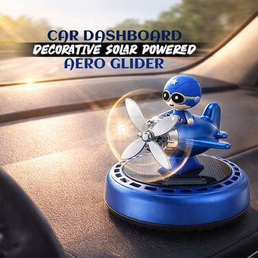 Car Dashboard Decorative Solar Powered Aero Glider (CDSA)