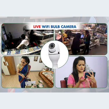 360 Degree Rotating Live Wi-Fi CCTV Camera (CCTV 3)