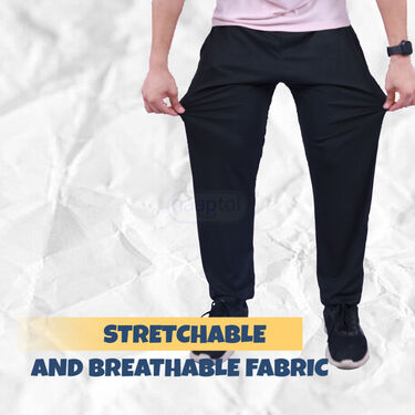 3 Comfortable Elasticated Joggers + FREE Digital Watch + FREE Wallet + FREE Sunglasses (3SPT11)