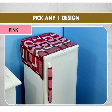 7 Pcs Geometric Fridge Cover Set + 14 Free Gifts