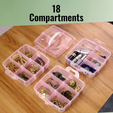 3 Layer Transparent Storage Box Organizer (SO-1)