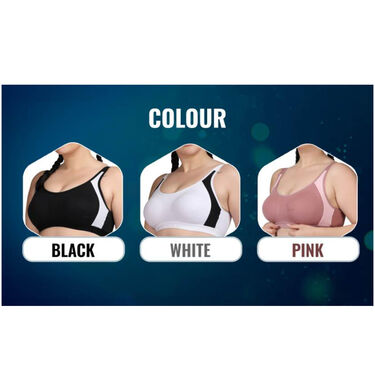 3 Daily Wear Full Support Bra (PBR-2)