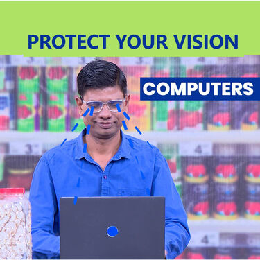 Daily Wear Eye Protection Glasses for Mobile - Pick Any One (BPG1)